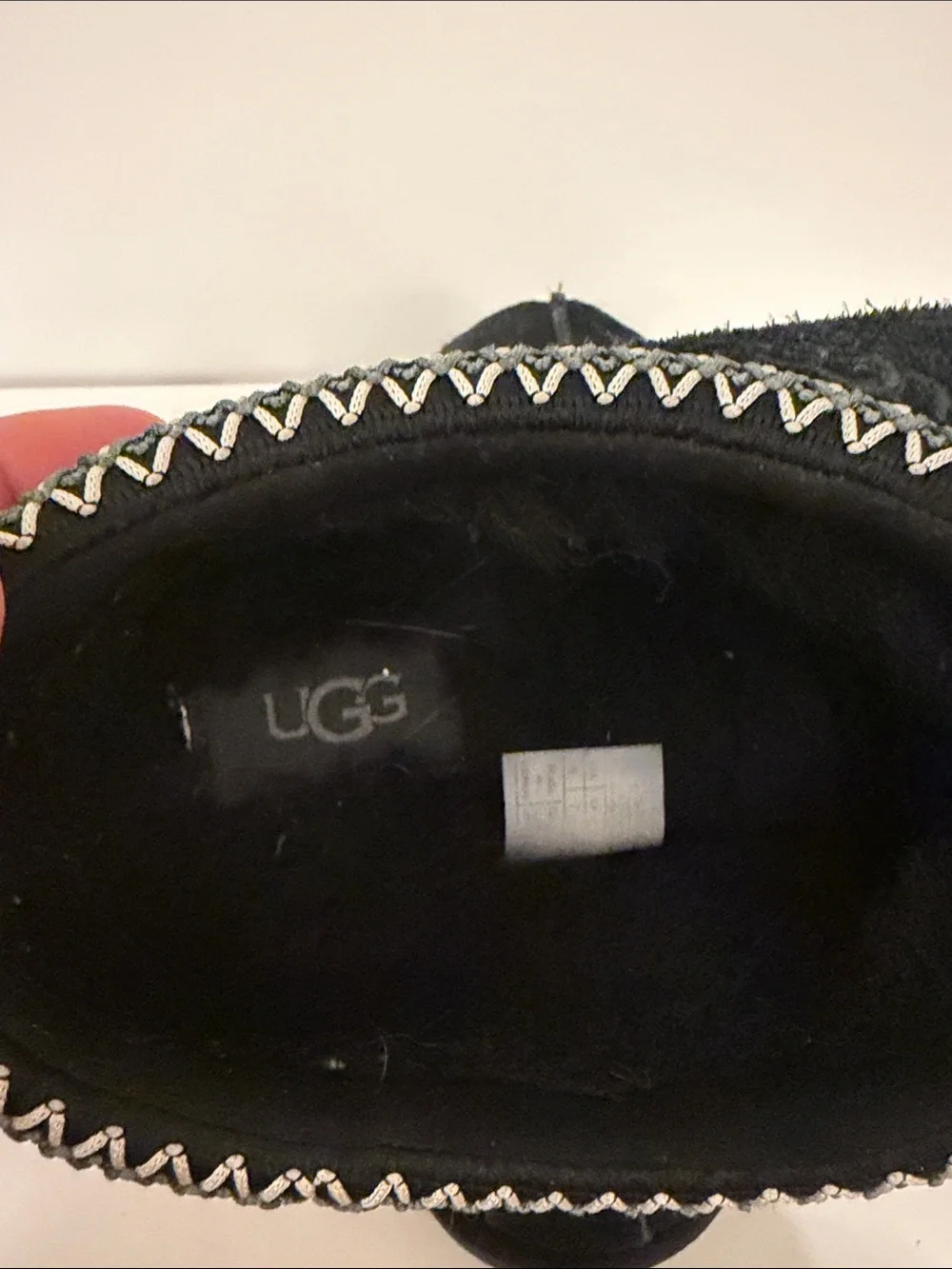 UGG Men's Black Suede Slip-On Moccasin Loafers